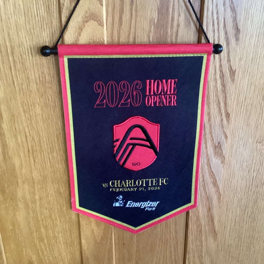 St Louis City SC 2026 Home Opener Banner 2-21-2026